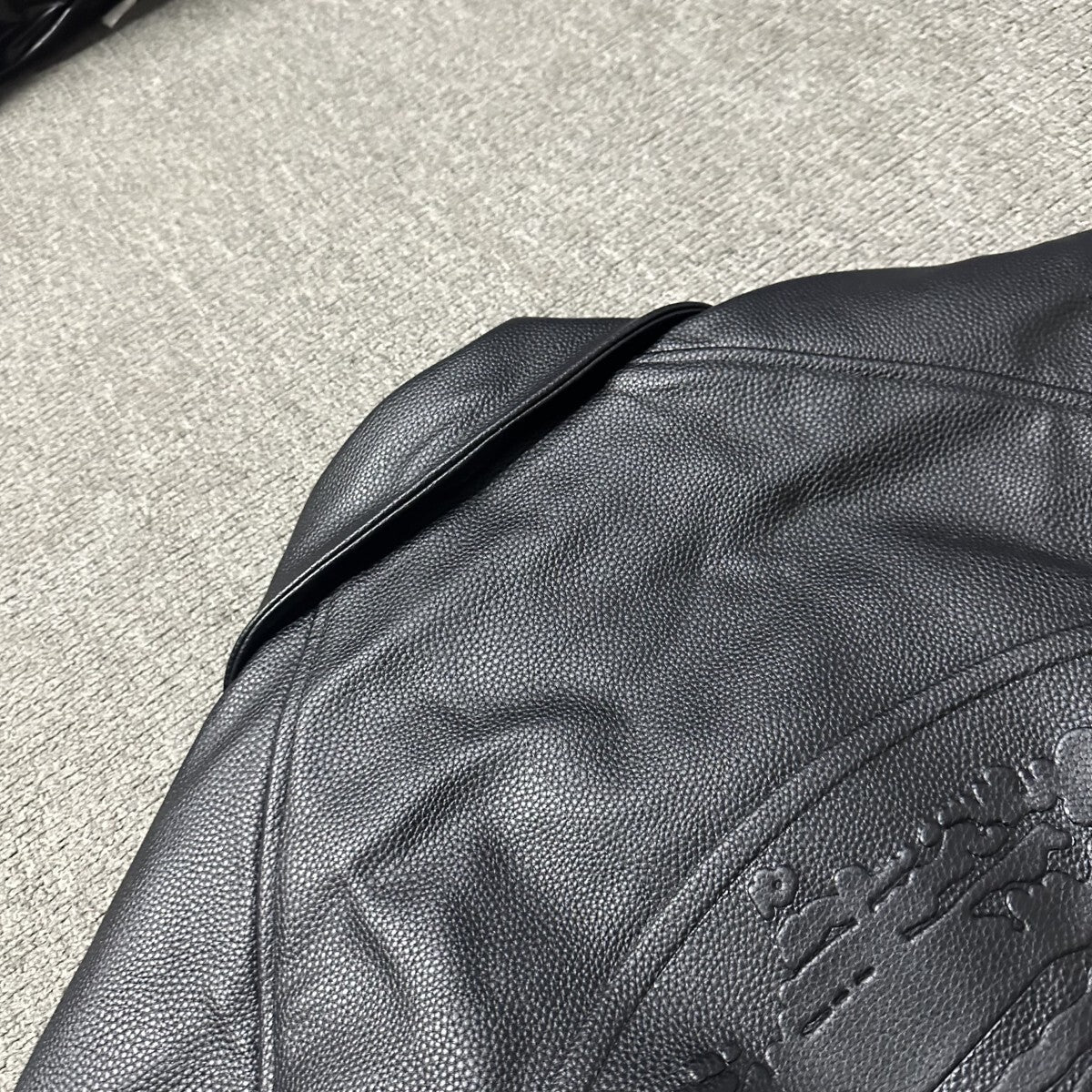 Corteiz Da Skydive Leather Jacket – Premium Leather Bomber