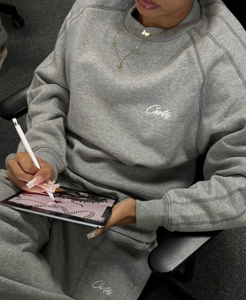 Corteiz CRTZ Alcatraz Sweatshirt Tracksuit Set – Premium Fleece