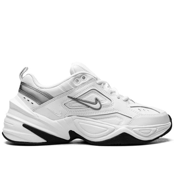 Nike M2K Tekno 'Triple White with Black Accents'