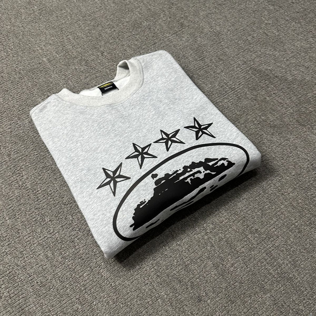 Corteiz (CRTZ) 4Star Globe Sweatshirt & Shorts Set