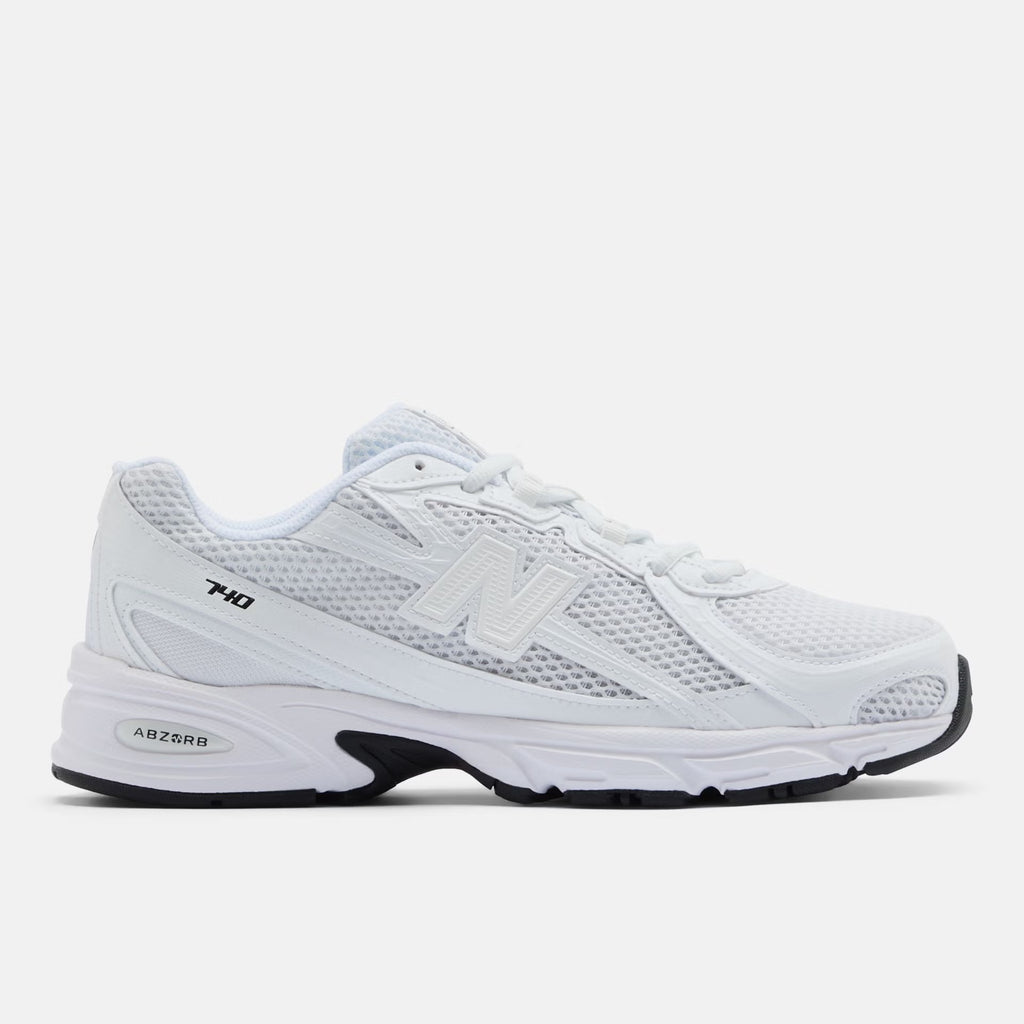 New Balance 740 (Nb White with Black)