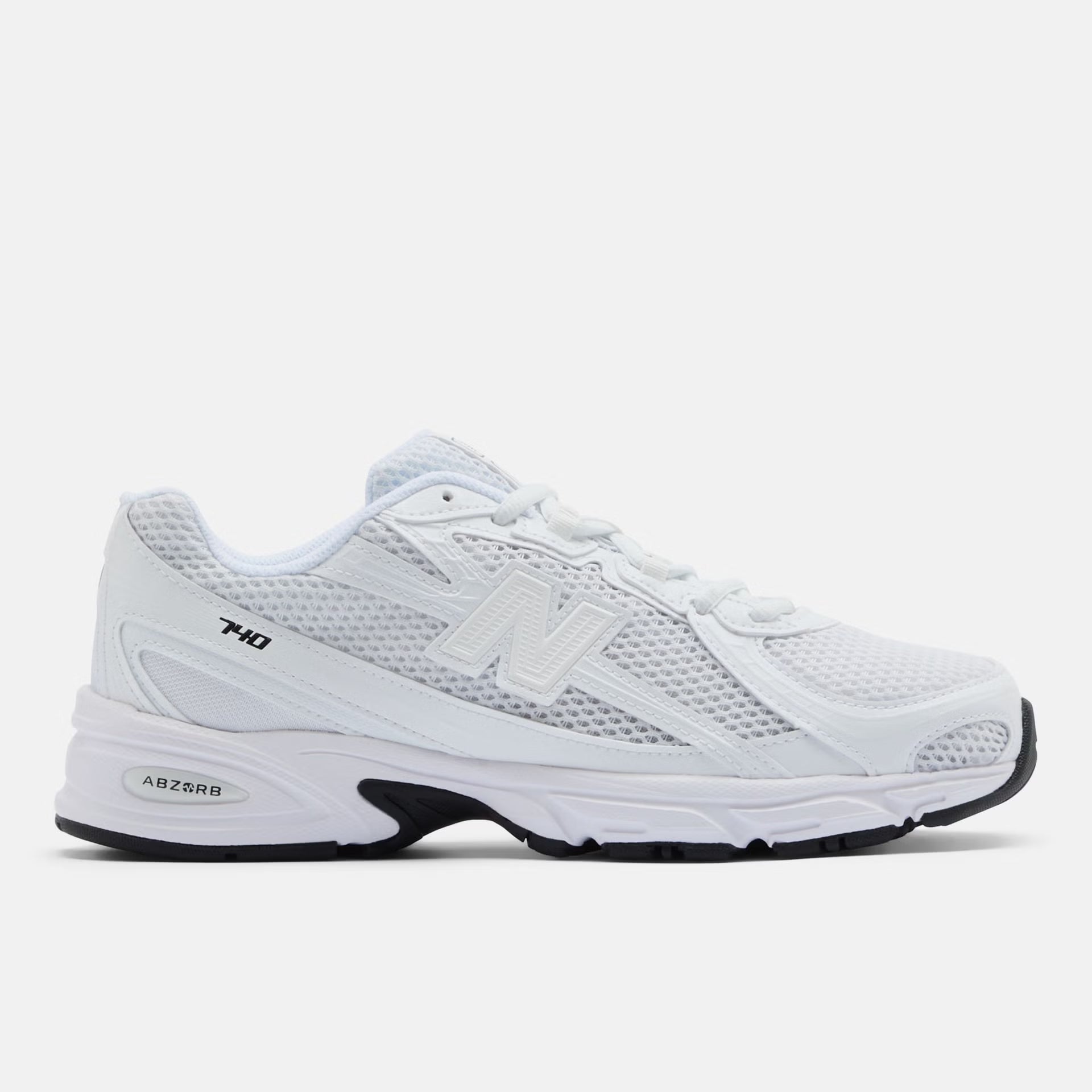 New Balance 740 (Nb White with Black)