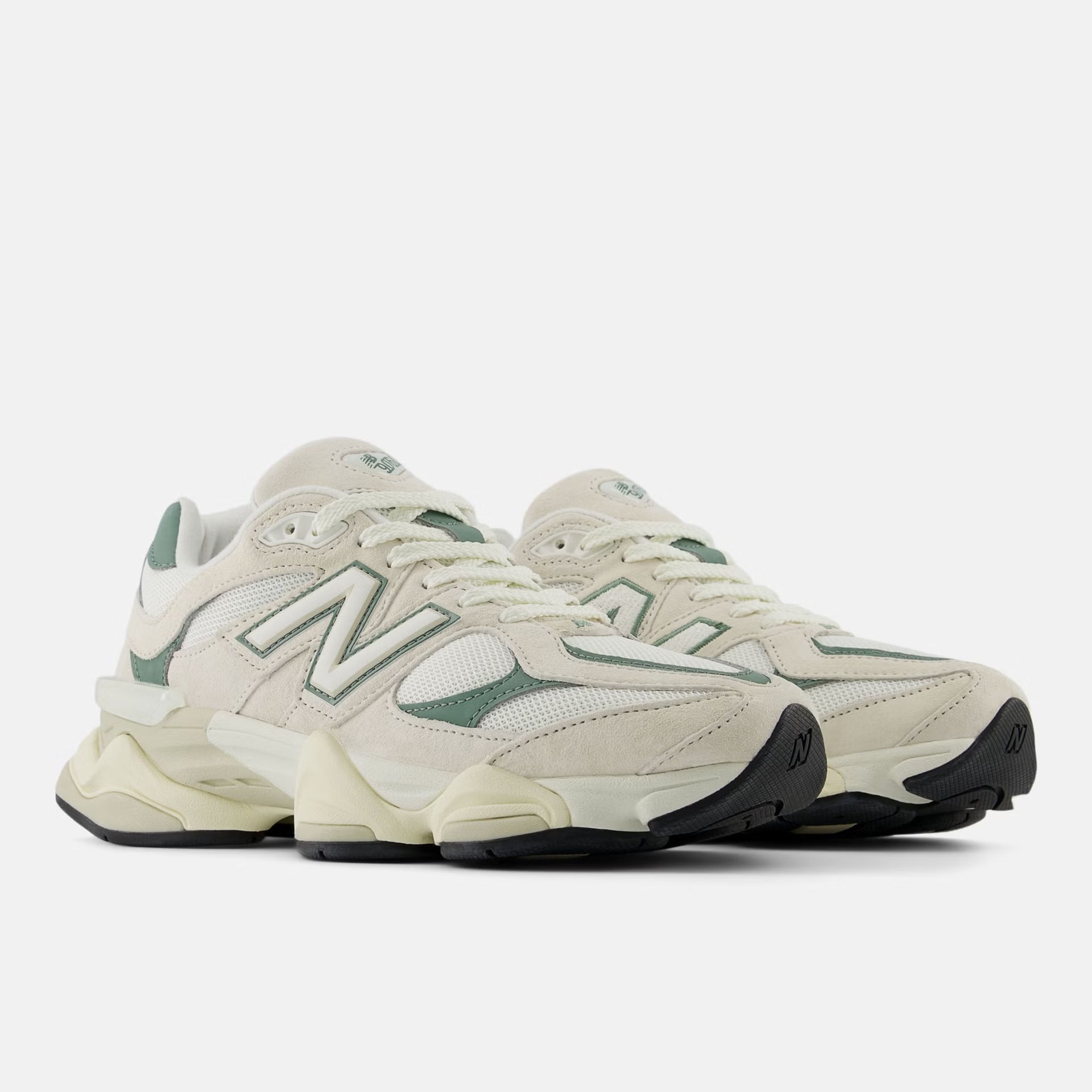 New Balance 9060 (Linen with Dark Juniper)