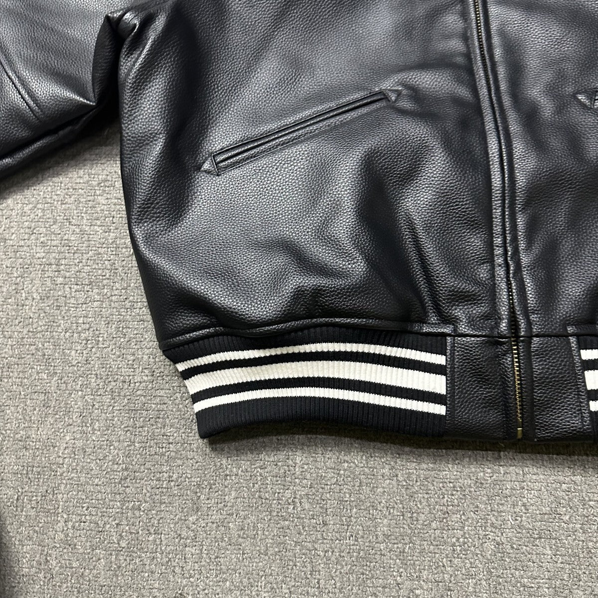 Corteiz Da Skydive Leather Jacket – Premium Leather Bomber