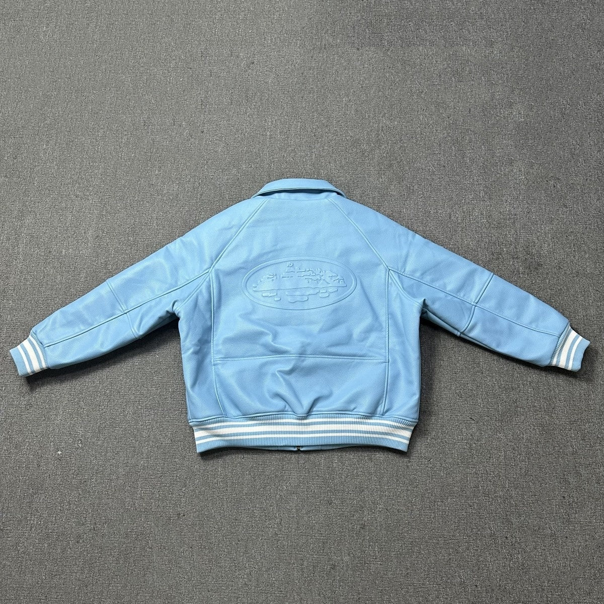 Corteiz Da Skydive Leather Jacket – Premium Leather Bomber