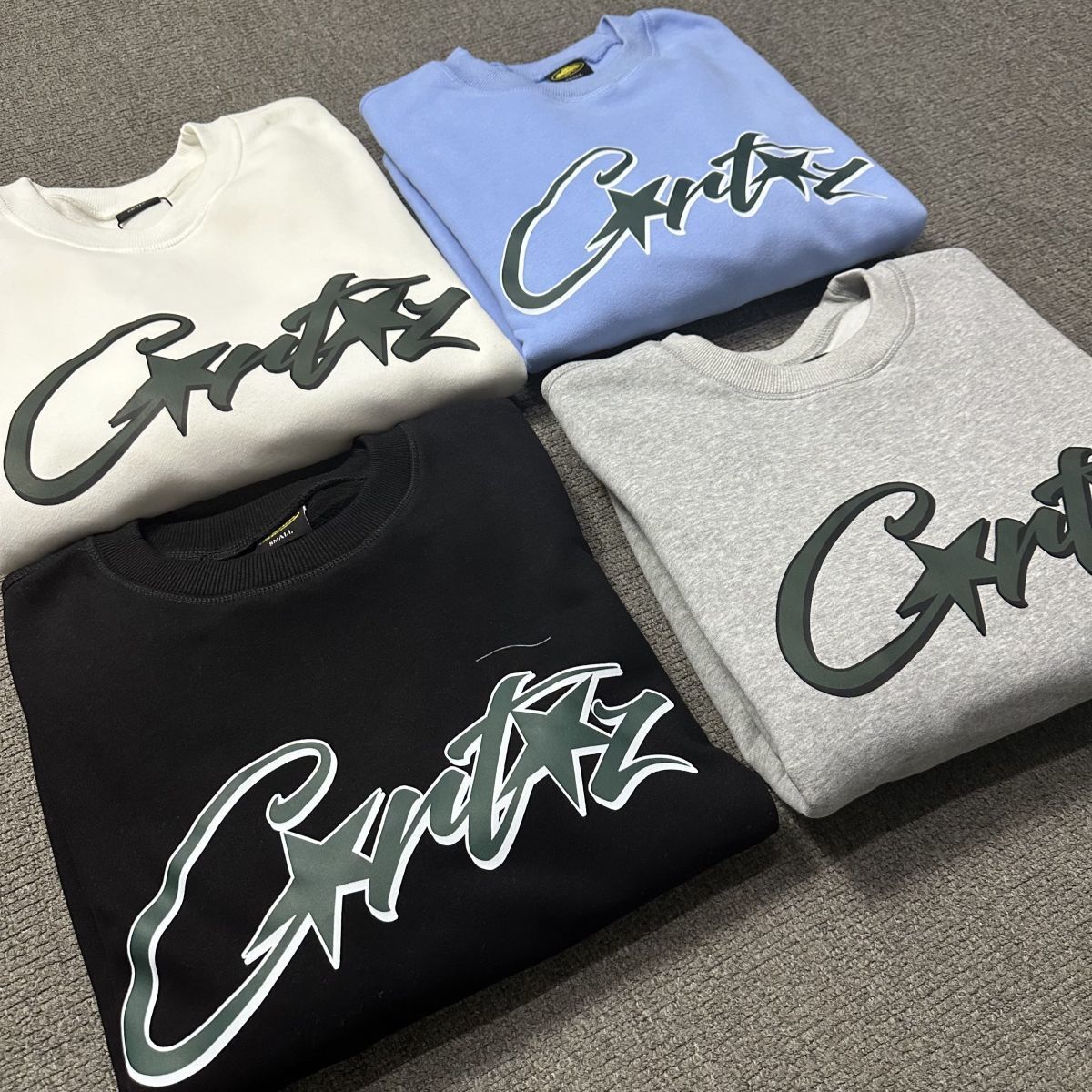 Corteiz CRTZ Big Logo Sweatshirt – Heavyweight Street Edition