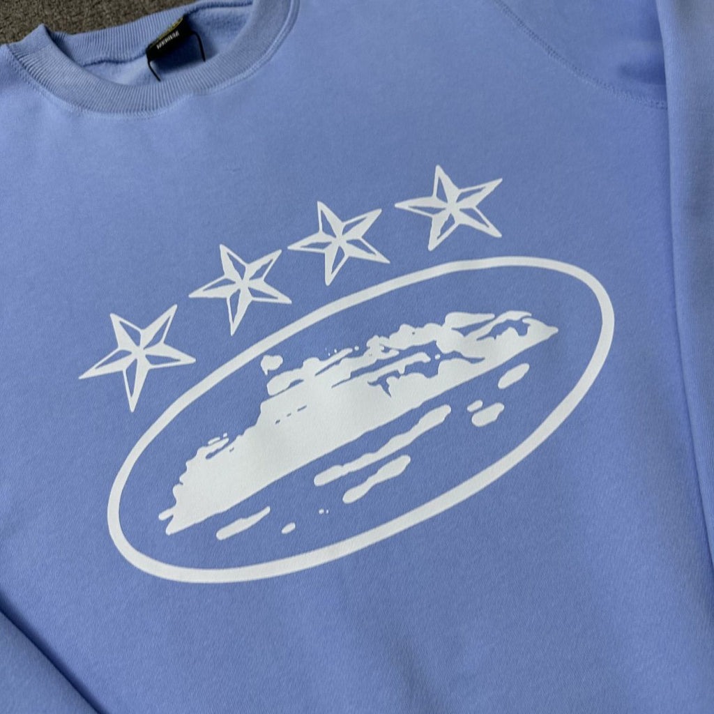 Corteiz (CRTZ) 4Star Globe Sweatshirt & Shorts Set