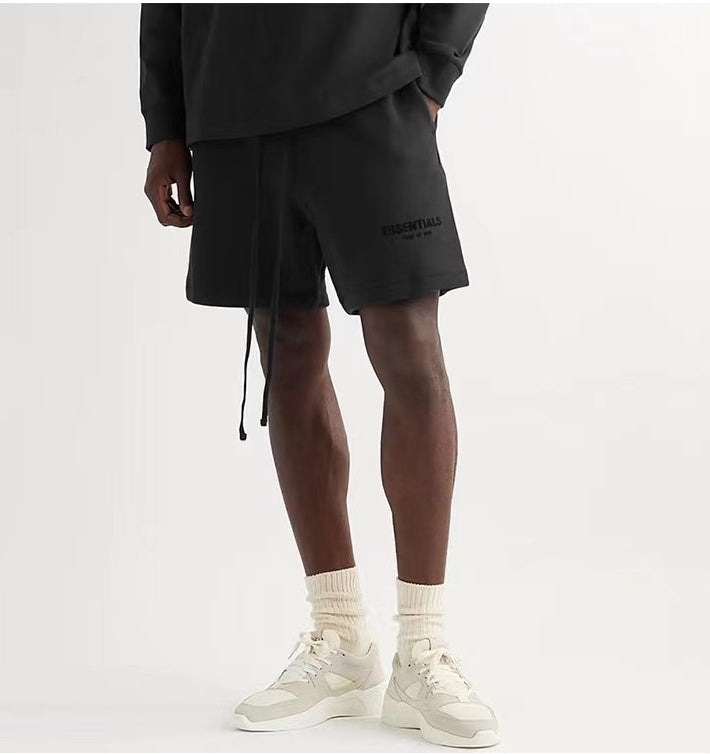 Fear of God Essentials Sweat Shorts – Black.
