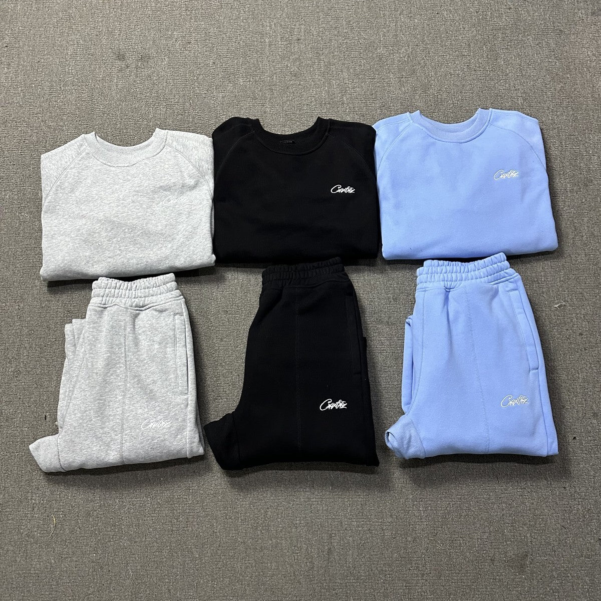 Corteiz CRTZ Alcatraz Sweatshirt Tracksuit Set – Premium Fleece