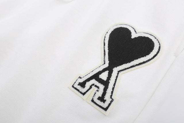 “Ami de Cœur” White Shorts