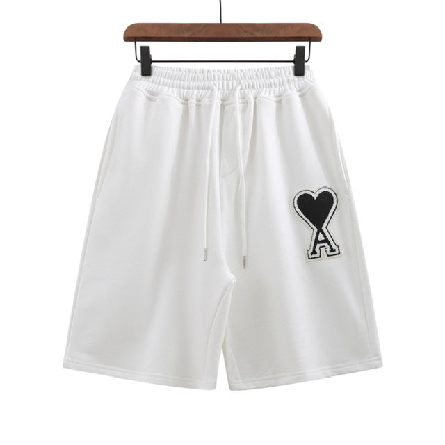 “Ami de Cœur” White Shorts